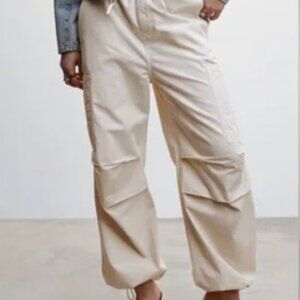 Mango Parachute Pants